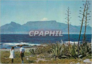 Postcard Modern Table Mountain Cape Town