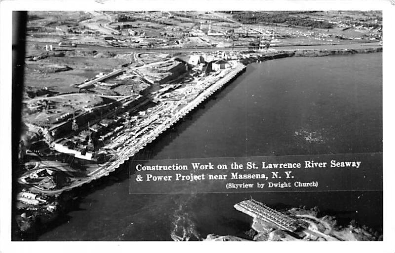 Closeout St. Lawrence River, Massena, NY, USA 1956 