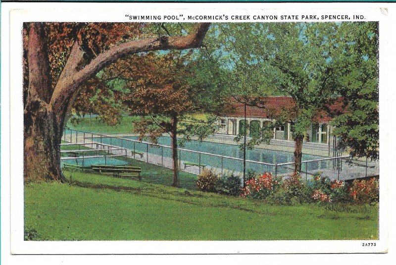 Spencer, IN - McCormick's Creek State Park, Swimming Pool