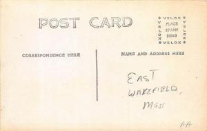 East Wakefield NH Railroad Station Train Depot RP Postcard