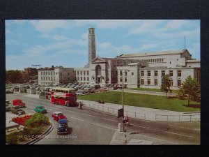 Hampshire SOUTHAMPTON The Civic Centre c1960s Postcard by J. Salmon