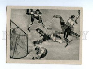 166954 VII Olympic ICE-HOCKEY Italy Austria CIGARETTE card