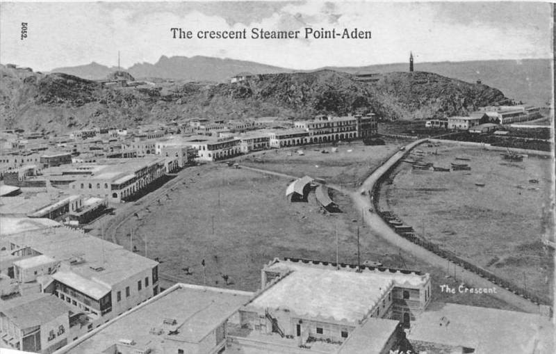 Yemen  Aden   The Crescent Steamer Point-Aden