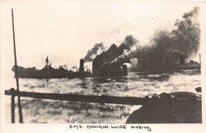 uk42314 konigin luise sinking  Barbarossa  Lisbon British steamship Loughborough