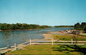 Canada New Brunswick Campbellton The Beach At Tidehead