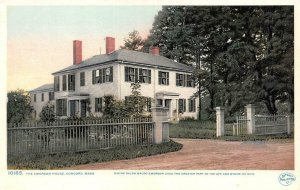 CONCORD, MA Massachusetts RALPH WALDO EMERSON HOUSE~Lived~Died  c1920's Postcard