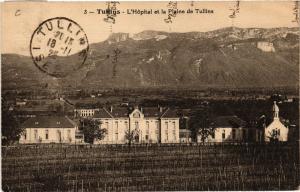 CPA TULLINS - L'Hopital et la Plaine de TULLINS (652922)