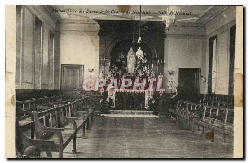 Postcard Old House Help of Mother of Charity of Nevers Salle Novitiate