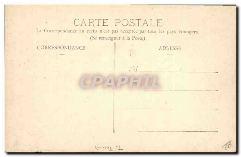 Old Postcard St Valery en Caux Wood top of Tennis