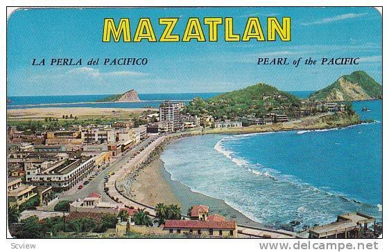 Mazatlan, Pearl of the Pacific, Sinaloa, Mexico, PU-1992