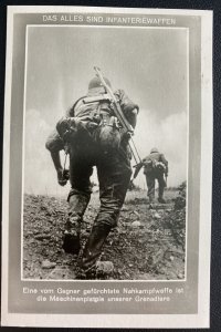 Mint Germany Real Picture Postcard Infantry The Melee Weapon Of Grenadiers