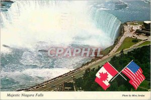 Postcard Modern Majestic Niagara Falls