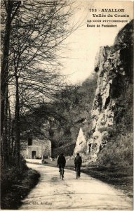 CPA Avallon - Vallee du Cousin - Route de Pontaubert FRANCE (960587)