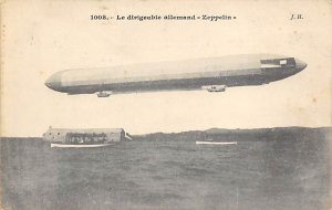 Le Dirigeable Allemand Zeppelin Unused 