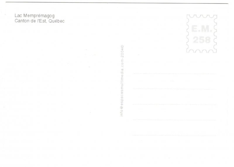 Lac Mempremagog, Canton de lEst, Quebec