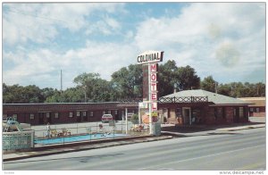 Colonial Motel , RAPID CITY , South Dakota , 50-60s