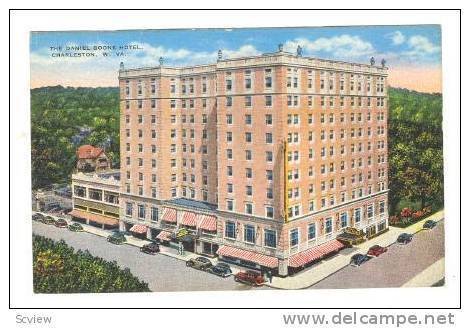 The Daniel Boone Hotel, Charleston, West Virgina, 30-40s