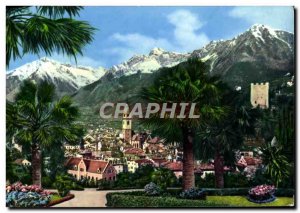 Modern Postcard Panorama Merano