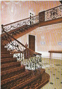 Buckinghamshire Postcard - Claydon House - Near Aylesbury - Staircase   AB704