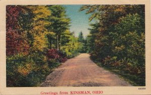 Postcard Greetings from Kinsman OH