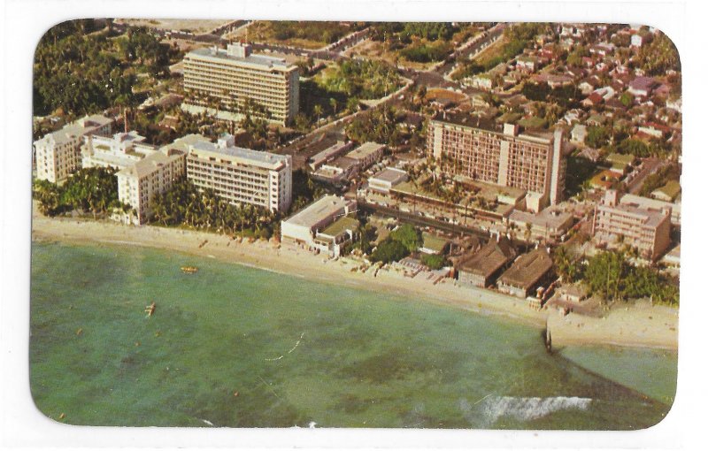 Honolulu Hawaii Waikiki Beach Hotels Moana Biltmore Surfrider Princess Kaiulani