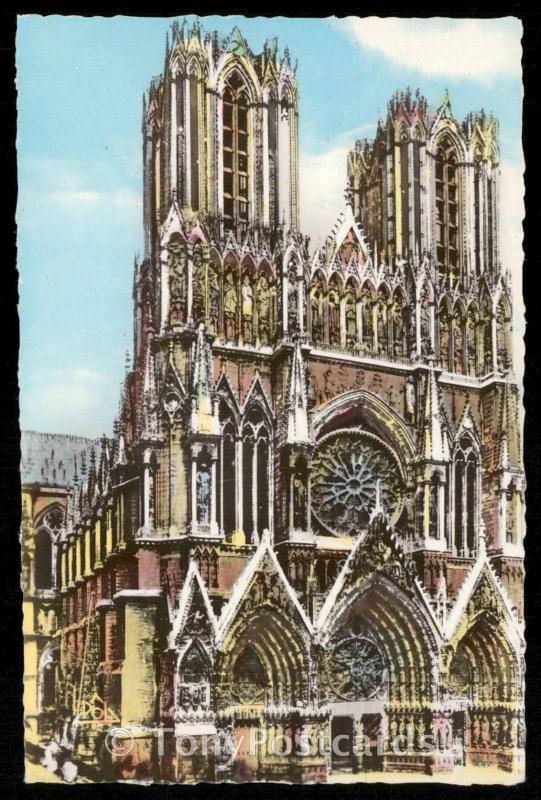 Reims - La Cathedrale avant la Grande Guerre