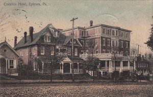 Postcard Cocalico Hotel Ephrata PA 1909