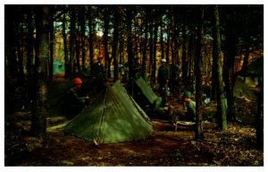 New Jersey Fort Dix Soldiers Bivouac