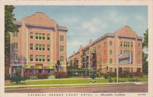 Florida Orlando Colonial Orange Court Hotel Curteich