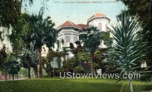 Schilling Residence - Oakland, California CA Postcard