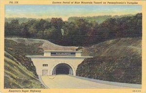 Pennsylvania Harrisburg Eastern Of Blue Mountain Tunnel On Pennsylvanias Turn...