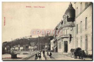 Old Postcard Bank Caisse d & # 39Epargne Epinal