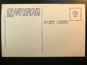 Vintage Postcard 1941 Terminal Annex Post Office Union Station Los Angeles CA