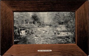 Providence, RI Rhode Island   THE FALLS~HUNTS MILLS  Rotograph Bordered Postcard
