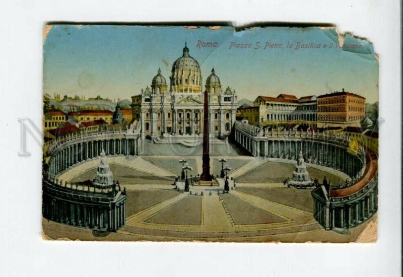 3155555 ITALY ROMA Vaticano Vintage postcard