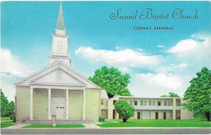 Second Baptist Church Corner Factory & Polk Conway Arkansas