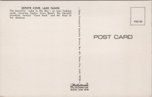 USA Nevada Lake Tahoe Zephyr Cove Vintage Postcard C224