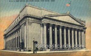 New Haven, CT USA Post Office 1954 