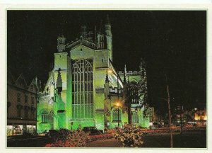 Somerset Postcard - Bath Abbey by Night  AB639