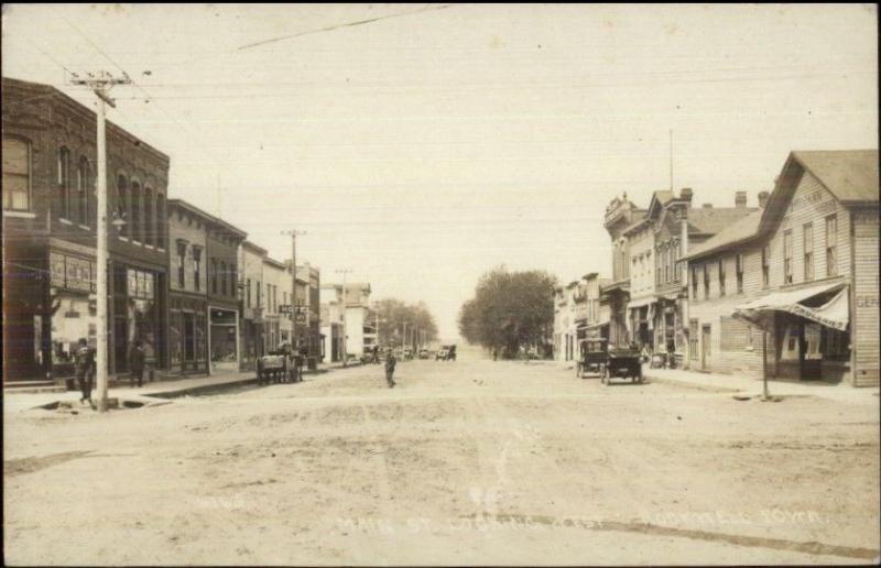 Rockwell Iowa IA c1910 Real Photo Postcard