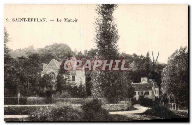 Old Postcard Chateau Saint Efflan Manor