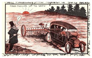Car pulling  Farm Thesher, Maude Miller up to date