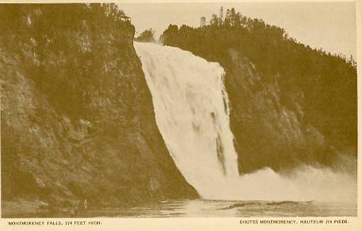 Canada - Quebec, Ste. Anne de Beaupre - Montmorency Falls, Views of the Cyclo...