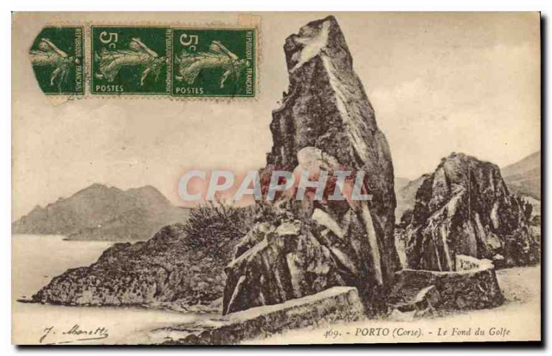 Postcard Old Porto Corse The NFB Gulf