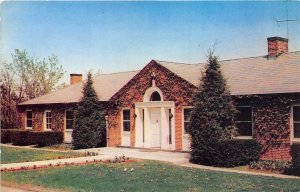 Granville Ohio 1960s Postcard Denison University American Commons Club