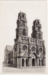 France Orleans La Cathedrale Sainte Croix Real Photo