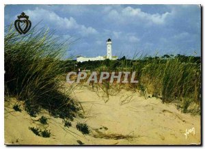 Postcard Modern Colors and Light of France La Tranche sur Mer Vendee Lighthouse