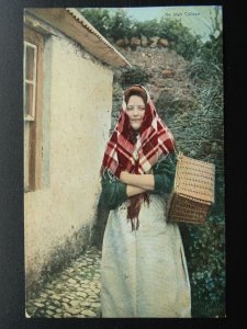 Ireland Irish Characters AN IRISH COLLEEN c1905 Postcard by Hely's