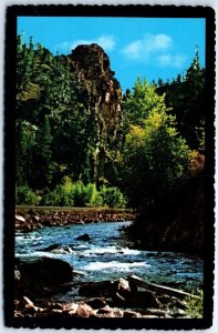 Postcard - East Fork Of The Bitterroot River - Montana