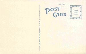 Otter Tail Count Court House Fergus Falls Minnesota linen postcard